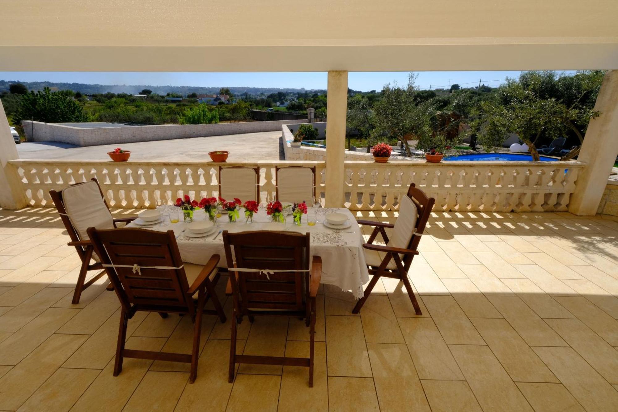 Tenuta Con Due Abitazioni Indipendenti Martina Franca Extérieur photo